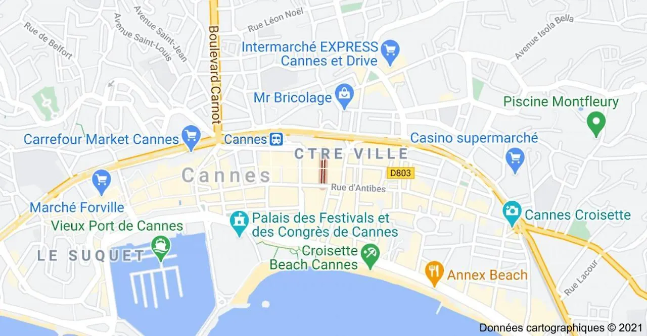 Apartment Hoche Cannes Centre 